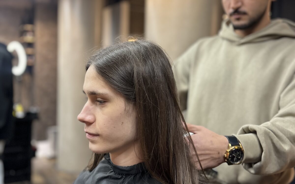 Men’s Straight Hairstyle